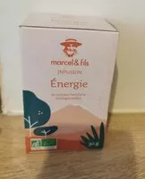 Mängden socker i Infusion énergie