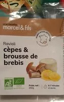 Mängden socker i Ravioli cèpes  et brousse de brebis