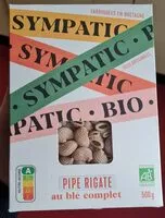 Mängden socker i Pipe rigate au blé complet