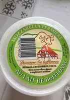 Mängden socker i Mozzarella au lait de bufflonne