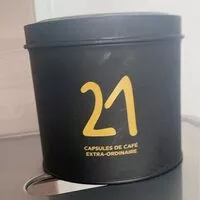 Mängden socker i Capsules de café extra-ordinaire