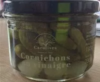 Mängden socker i Cornichons au vinaigre