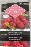 Mängden socker i Sorbet framboise