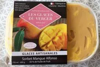 Mängden socker i sorbet mangue alfonso