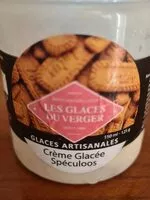 Mängden socker i Crème glacée spéculoos