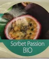 Mängden socker i Sorbet passion bio