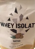 Mängden socker i Whey isolat Native Saveur noisette