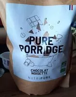 Mängden socker i Porridge protéiné chocolat noisette