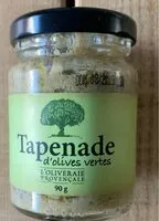 Mängden socker i Tapenade d’olives vertes