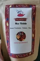 Mängden socker i Eau de fruits Mlle Violette