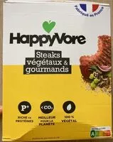 Mängden socker i Steaks végétaux et gourmands