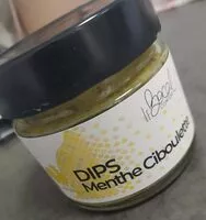 Mängden socker i Dips menthe ciboulette