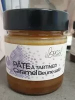Mängden socker i Pâte à tartiner caramel beurre salé
