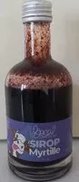 Mängden socker i Sirop de myrtille
