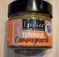 Mängden socker i Terrine Campagnarde