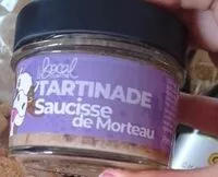 Mängden socker i Tartinade saucisse de morteau