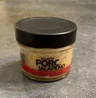 Mängden socker i Rillette porc jalapeno