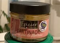 Mängden socker i Tartinade saucisse de morteau