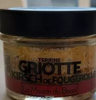 Mängden socker i Terrine Griotte Kirsch de Fougerolles