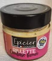 Mängden socker i Rillette comtoise fumée