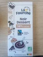 Mängden socker i Chocolat Noir Dessert Pâtissier 56% Bio et Équitable