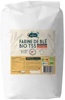 Mängden socker i Farine de blé Bio T55 2,5kg