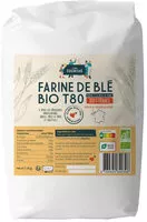Mängden socker i Farine de Blé T80 Bio