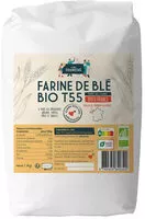 Mängden socker i Farine de Blé bio T55