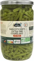 Mängden socker i Haricots verts coupés Extra fins France Bio