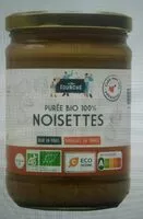 Mängden socker i Purée 100% Noisettes Bio