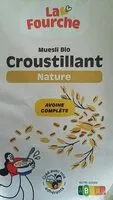 Mängden socker i Muesli Croustillant Nature Bio