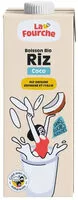 Mängden socker i Boisson Riz Coco Bio