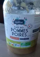 Mängden socker i Purée Pommes Poires Bio