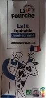 Mängden socker i Lait équitable demi écrémé
