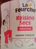Mängden socker i Raisins Secs Sultanine Bio