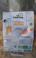 Mängden socker i Mangues séchées