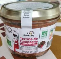 Mängden socker i Terrine de campagne au piment d'espelette