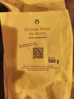 Mängden socker i Quinoa blanc du Berry