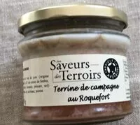 Mängden socker i Terrine de campagne au Roquefort