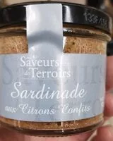 Mängden socker i Sardinade aux citrons confits