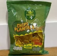 Mängden socker i Chips Plantain