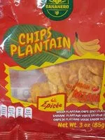 Mängden socker i Chips plantain