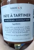 Mängden socker i Pâte à tartiner