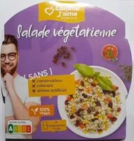 Mängden socker i Salade végétarienne