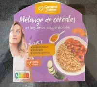 Mängden socker i Melange de cereales et legumes