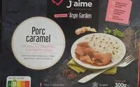 Mängden socker i Porc caramel et riz basmati petits poiss