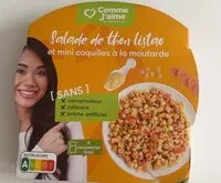 Mängden socker i Salade de thon listao