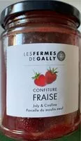 Mängden socker i Confiture fraise