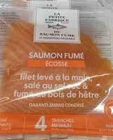 Mängden socker i Saumon fumé Ecosse