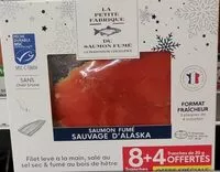 Mängden socker i Saumon fumé sauvage d'Alaska